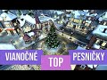 TOP Anglické Vánočné Písničky 2020 / Anglické Vianočné Pesničky 🎅🎄 Vianočná zasnežená dedinka ☃️❄️⭐️