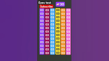 Eyes test #quiz #challenge #quiztime #facts #find #puzzle #gkquiz #iqtest #maths #youtube #ytstudio