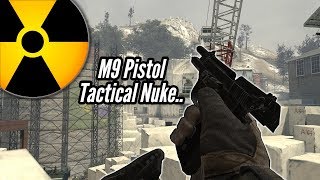 M9 Pistol Tactical Nuke Challenge! Modern Warfare 2... 2018