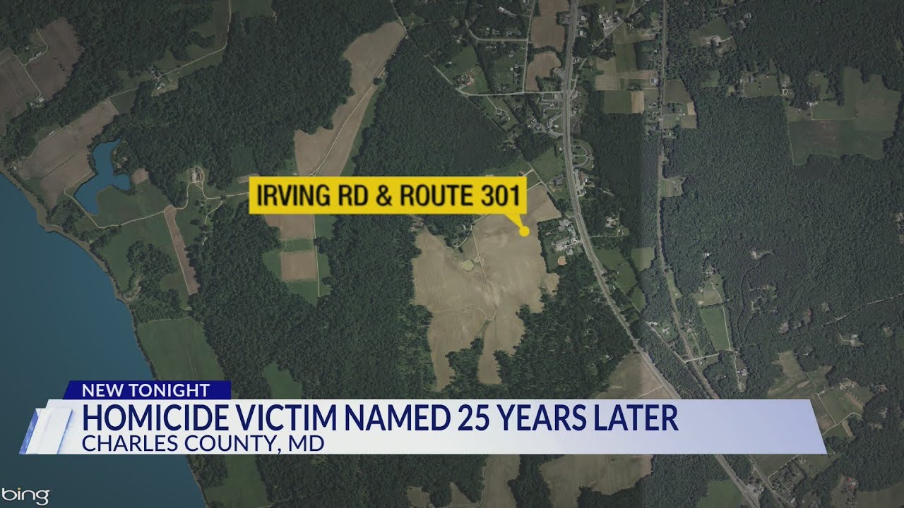 Charles County cold case victim identified 25 years later - YouTube