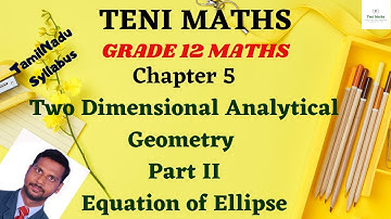 Grade 12 :Maths : Chapter 5: Two Dimensional Analytical Geometry Part II: Basic Concept Part IV
