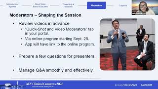 How to Present a Video Based Education Submission at the ACS Clinical Congress 2026