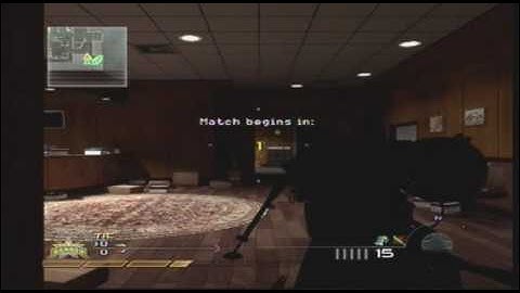 Call of Duty 6 - MW2 - Intervention Triple Kill Collateral Across High Rise!