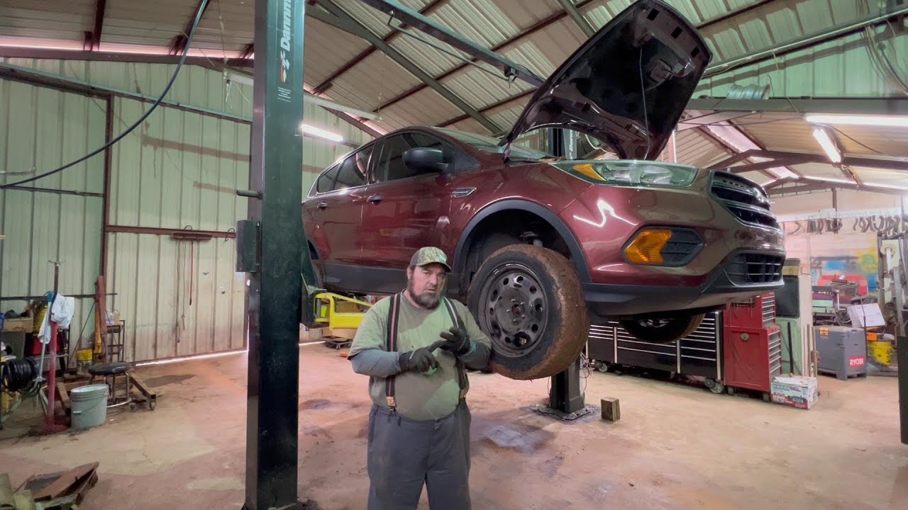Ford Escape rebuild front end 2018, Lincoln MKC, auto repair, homestead