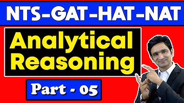 Analytical Reasoning Tips and Tricks in Urdu / Hindi - Part 05