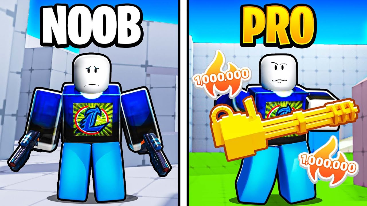 RIVALS ROBLOX :Noobs Grinding To Pro - YouTube