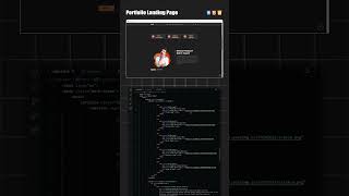 Portfolio Landing Page. #coding