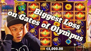 BIGGEST LOSS ON GATES OF OLYMPUS!!!!