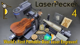 WORLD's FIRST Portable Dual Laser Engraver - LaserPecker 4 by James Biggar 36,266 views 7 months ago 18 minutes