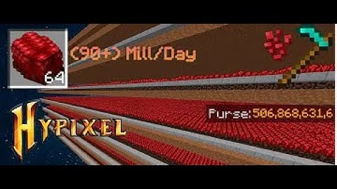 Hypixel Skyblock | Nether Wart Script Up To 90M+ A DAY!!