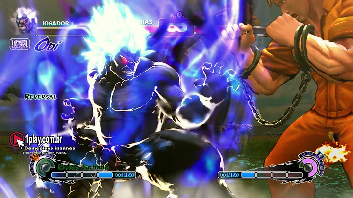 Ultra Street Fighter IV! ONI VIOLENTO INSANO VS. CODY FINAL FIGHT! (SOLAR ECLIPSE) Africa!
