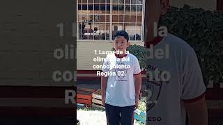 Ganador del primer lugar de la olimpiada del conocimiento en la Región 02 Fresnillo , Zacatecas.