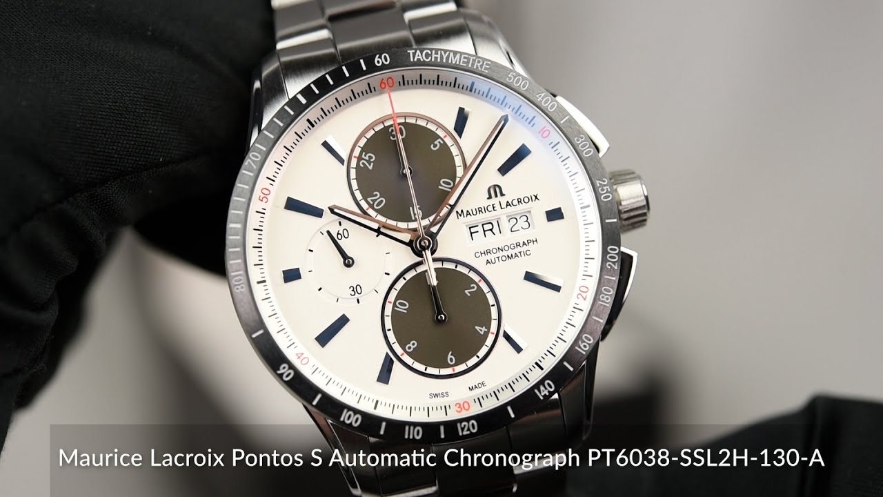 Maurice Lacroix Pontos S Automatic Chronograph PT6038-SSL2H-130-A