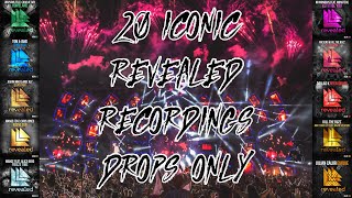 20 ICONIC REVEALED RECORDINGS DROPS ONLY