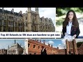 Top 10 schools in uk london that are hardest to get into