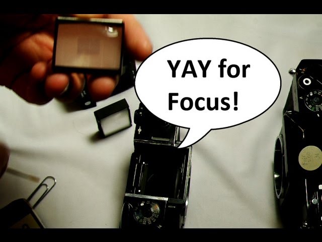 How to Change Focusing Screen in the Canon F-1 - YouTube