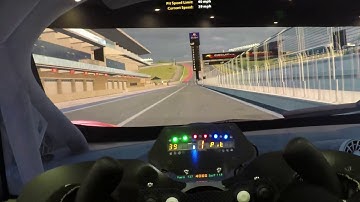 Practicing a Driver Change in the Motion Pro II Racing Simulator