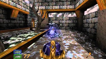 Hexen II. Portals of Praevus (as Crusader, Legend Difficulty). Blackmarsh 1/2