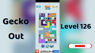 Gecko Out Level 126 Walkthrough 🧩 | Step-by-Step Puzzle Guide | Mini Boss