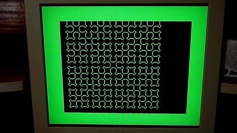 Acorn Atom - Sierpinski Curve - Demo  (at 2Mhz)