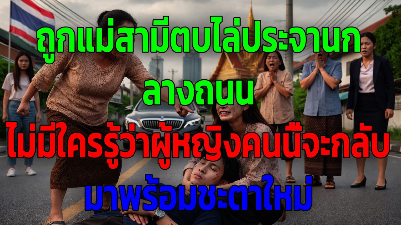 ถูกแม่สามีตบไล่ประจานกลางถนน ไม่มีใครรู้ว่าผู้หญิงคนนี้จะกลับมาพร้อมชะตาใหม่