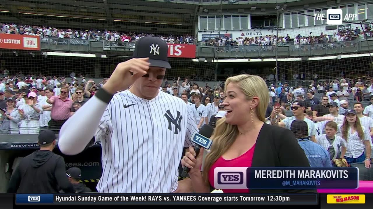 Aaron Judge after his multi-home run game