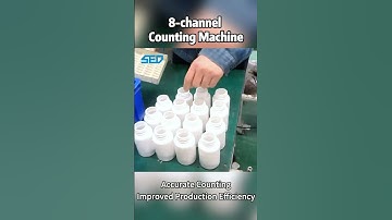 #shorts 8-Channel Electronic Counting Machine | Enhance Your Packaging Line Efficiency (SED PHARMA)