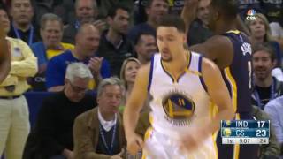 Klay Thompson 40 Pts in 1st Half  Pacers vs Warriors  December 5, 2016  2016 17 NBA Season