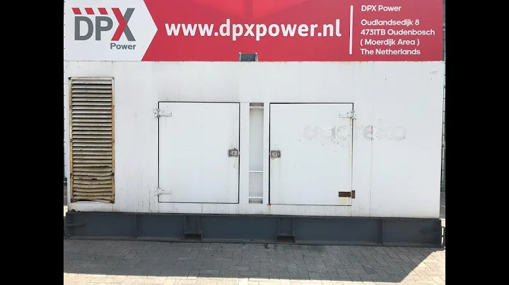 DPX Power: Scania DC16 43A - 550 kVA Generator set - DPX-11377