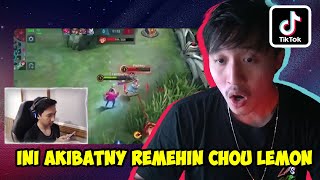 NGERI BGT CHOUNY LEMON ALIEN! JGN PERNAH REMEHIN LEMON! REACTION TIKTOK MOBILE LEGEND!