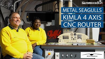Kimla 4 Axis CNC router at Metal Seagulls