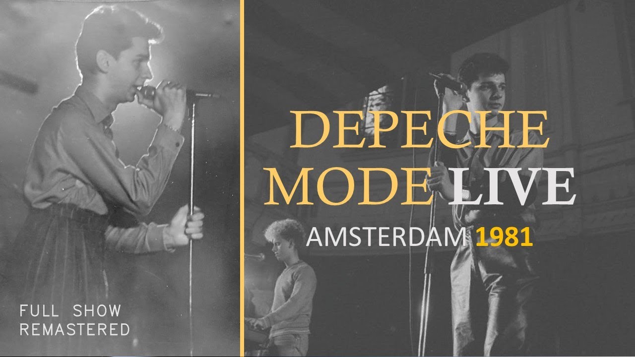 Depeche Mode Live at Paradiso, Amsterdam (September 26, 1981) [Full
