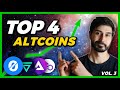 👉 TOP 4 CRIPTOMONEDAS QUE PODRÍAN HACERTE RICO EN 2021 🚀 ¡¡Vuestras Altcoins Favoritas!! ✅