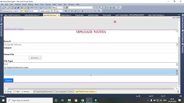 #10 ASP.NET Project Development  | Notes Sharing Site Project  | Hindi