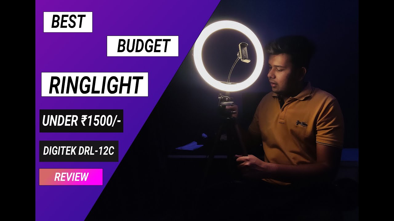 Best Ringlight Under 1500/- || DIGITEK DRL 12C ||