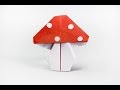 How to make a paper mushroom | Fly agaric origami