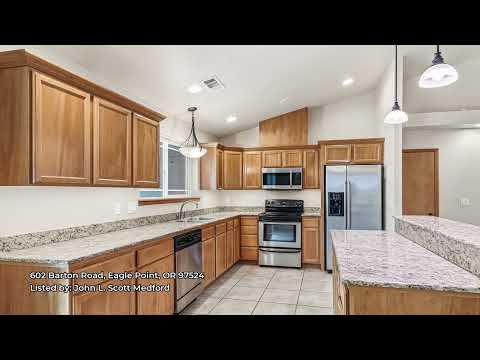 602 Barton Road, Eagle Point, OR home video tour