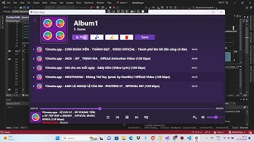Winform WPF C# - Ứng dụng phát nhạc cơ bản - share full code