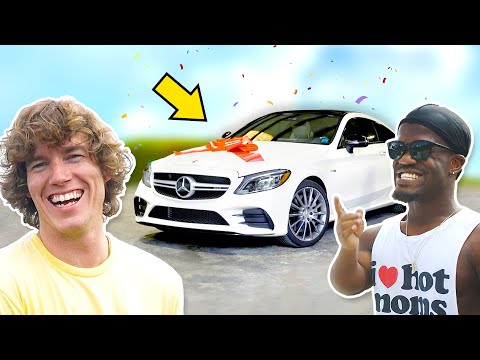 He Crashed His Car So I Got Him This!