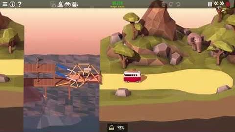 Poly Bridge 2 : Level 3-13 Solution