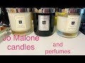 JO MALONE CANDLES AND PERFUME REVIEW | Myrrh and tonka | Lime basil and mandarin