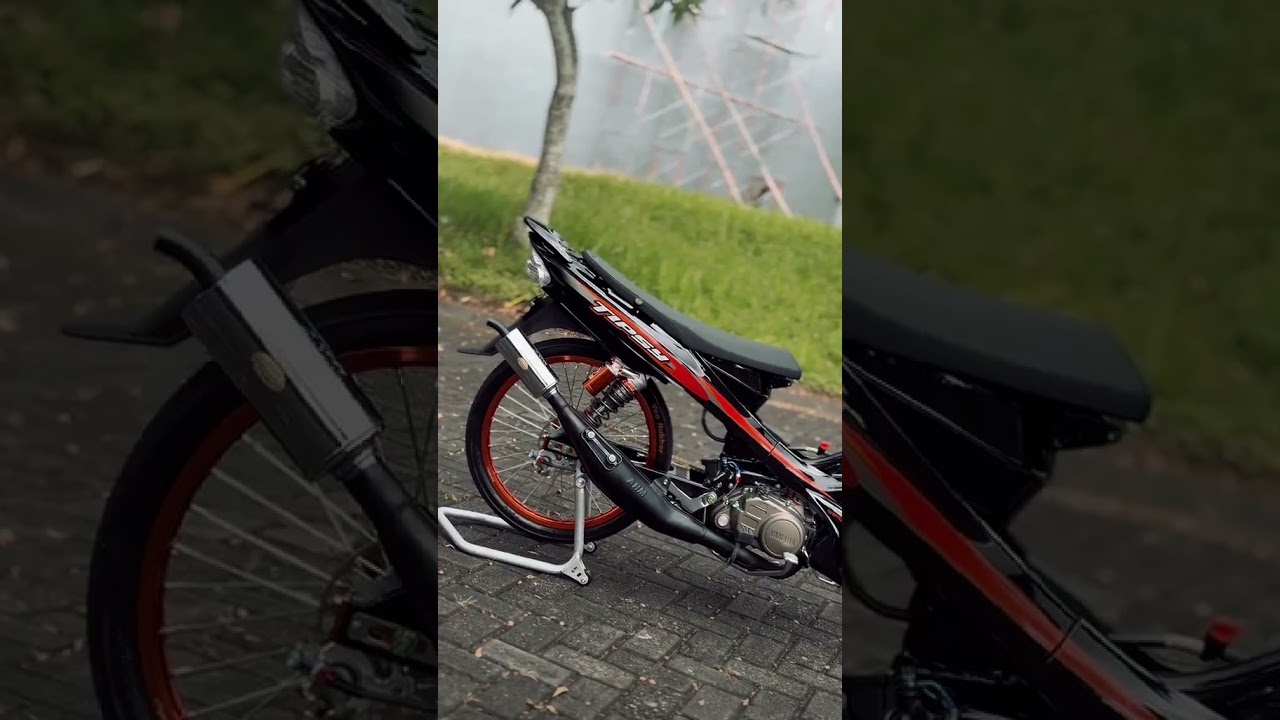 MODIFIKASI YAMAHA F1ZR AG STYLE😋, akun tt owner:@dika_bj88 