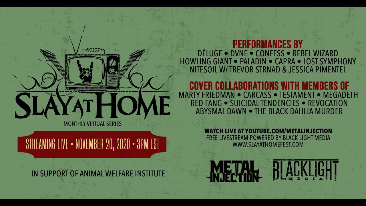 SLAY AT HOME Monthly (November) | Metal Injection