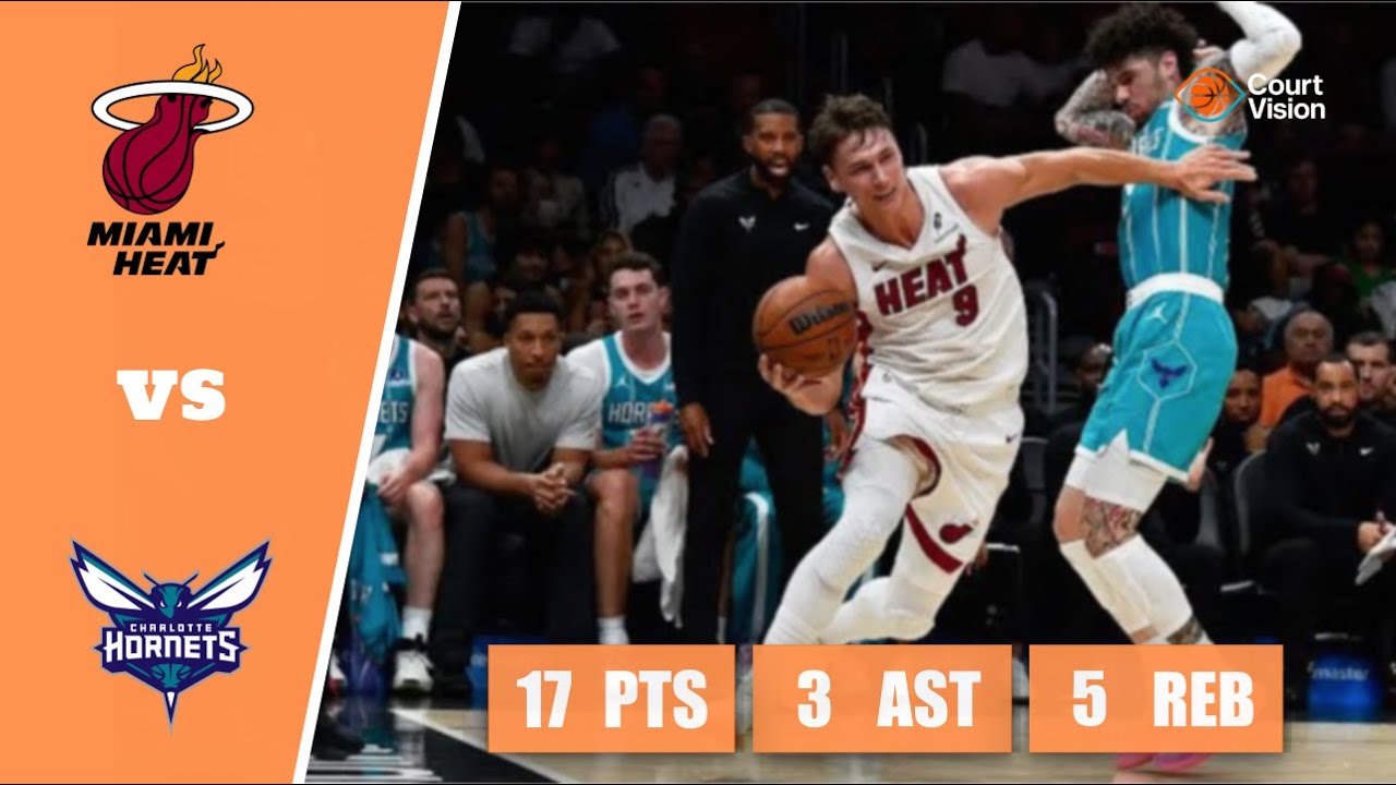 Pelle Larsson - 17 Points, 3 Assists, 5 Rebounds vs Hornets - 2025-26 Regular Season