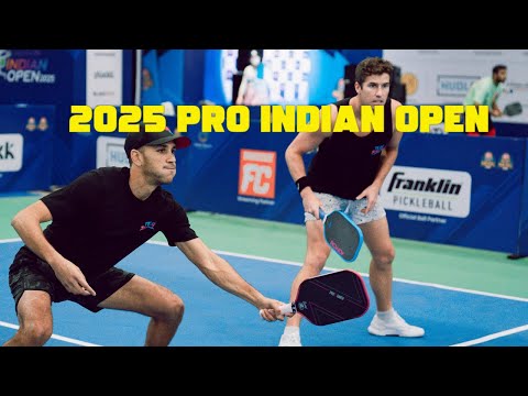 Indian Open 2025 Pickleball Men's 30+ Quarterfinals | Callan Dawson/Tamaki VS Tobi Moreno/Zak Parks