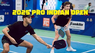 Indian Open 2025 Pickleball Men's 30+ Quarterfinals | Callan Dawson/Tamaki VS Tobi Moreno/Zak Parks