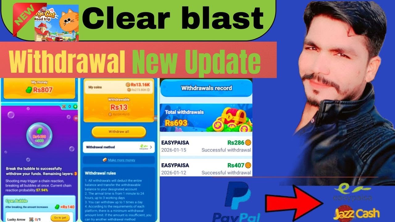 Clear Blast Withdrawal Update | Payment Proof | Real or Fake