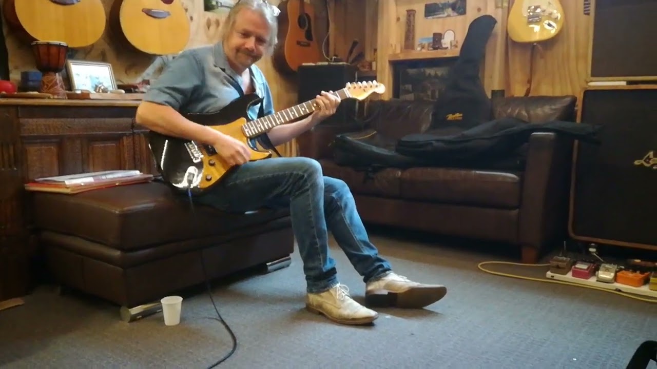 Hot Rod guitar and Hot fingers.