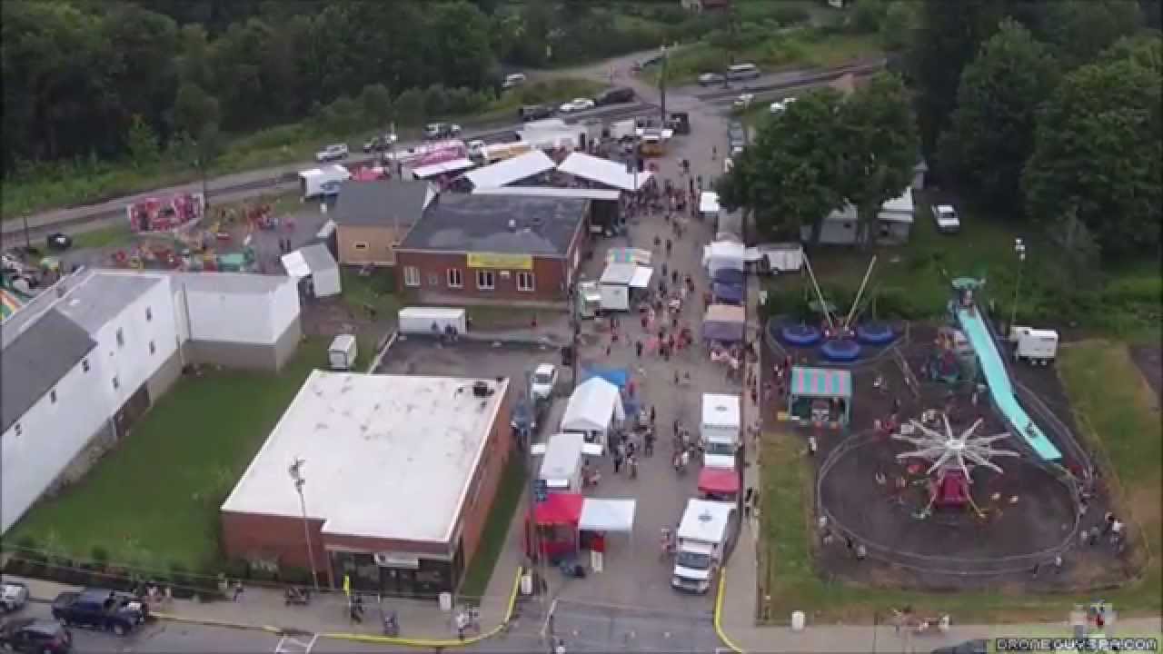 Mt. Jewett Sweedish Festival Drone Guys YouTube