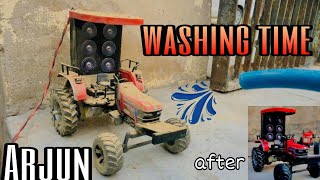 Arjun Tractor washing time 💦/ Arjun tractor model full modified